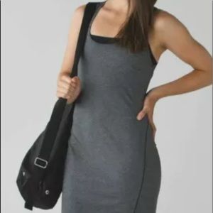 Lululemon Go for It Dress Microstriped 4 preowned